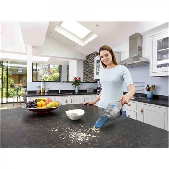 BLACK & DECKER | Vacuum Cleaner | NVC215WA-QW | Cordless operating | 7.2 V | Blue/Gray