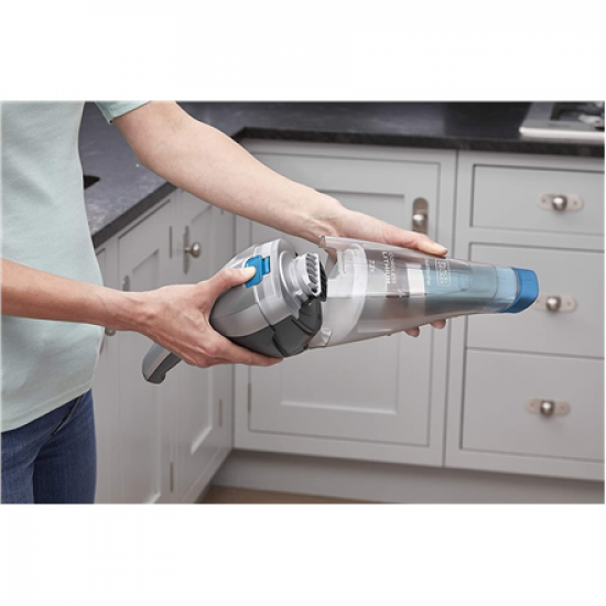 BLACK & DECKER | Vacuum Cleaner | NVC215WA-QW | Cordless operating | 7.2 V | Blue/Gray