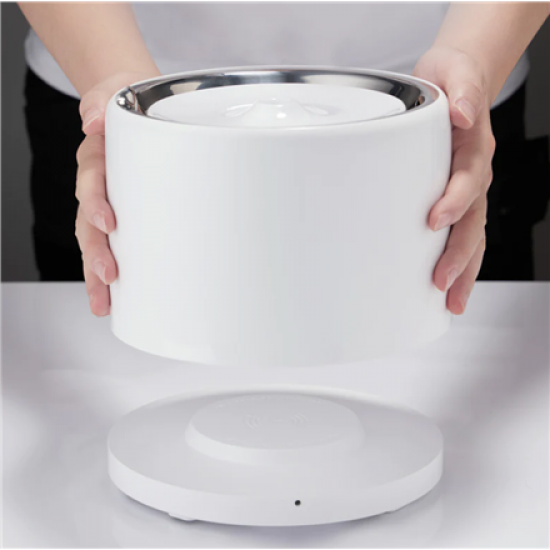 PETKIT | Smart Pet Drinking Fountain | Eversweet 3 Pro  (UVC) | Capacity 1.8 L | Filtering | Material Stainless Steel | White