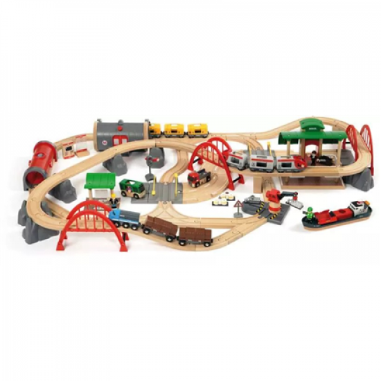 KO | BRIO World Train Set Deluxe Railway Set | 2xLR44