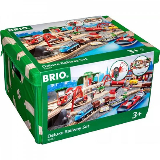 KO | BRIO World Train Set Deluxe Railway Set | 2xLR44