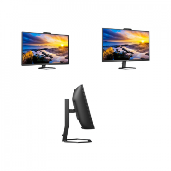 Philips | Monitor with Windows Hello Webcam | 34E1C5600HE/00 | 34 