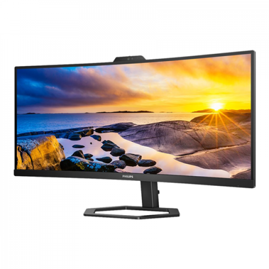 Philips | Monitor with Windows Hello Webcam | 34E1C5600HE/00 | 34 