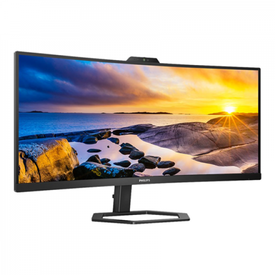 Philips | Monitor with Windows Hello Webcam | 34E1C5600HE/00 | 34 