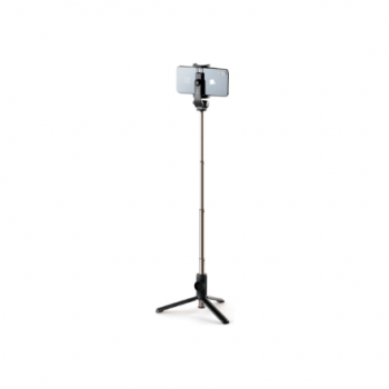 Fixed | Selfie stick With Tripod Snap Lite | No | Bluetooth | Black | 56 cm | Aluminum alloy | Fits: Phones from 50 to 90 mm width; Bluetooth trigger range: 10 m; Selfie stick load capacity: 1000 g; Removable Bluetooth remote trigger with replaceable batt