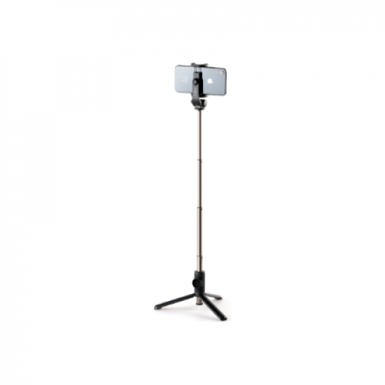 Fixed | Selfie stick With Tripod Snap Lite | No | Bluetooth | Black | 56 cm | Aluminum alloy | Fits: Phones from 50 to 90 mm width; Bluetooth trigger range: 10 m; Selfie stick load capacity: 1000 g; Removable Bluetooth remote trigger with replaceable batt