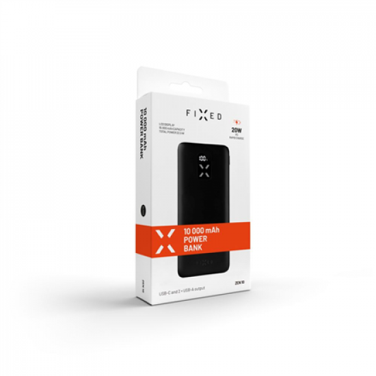 Fixed | Power Bank | Zen | 10000 mAh | Black