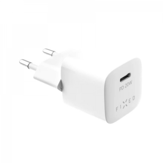 Fixed | Mini Travel Charger USB-C/USB-C Cable