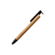 Fixed | Pen With Stylus and Stand | 3 in 1 | Pencil | Stylus for capacitive displays; Stand for phones and tablets | Bamboo