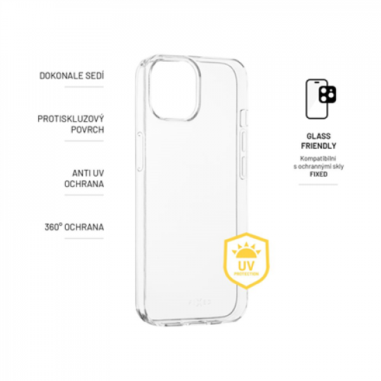 Fixed | FIXED | Gel Case | Apple | iPhone 14 | TPU | Clear