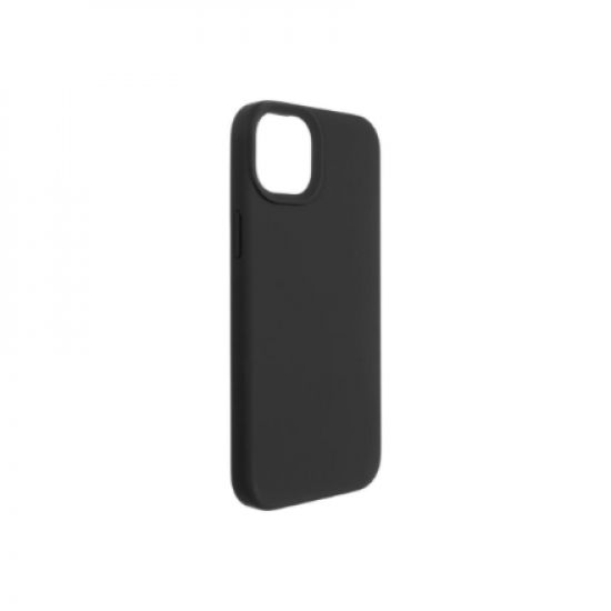 Fixed | MagFlow with MagSafe support | Back cover | Apple | iPhone 14 Plus | Liquid silicon | Black