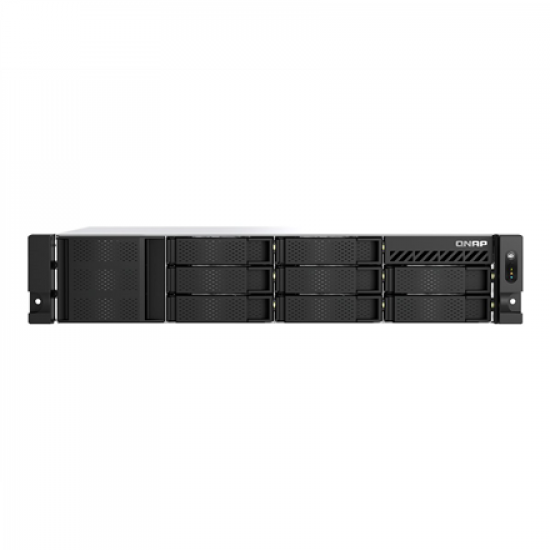 QNAP | 8-Bay Short-Depth Rackmount NAS | TS-855eU-8G | Intel Atom | C5125 8-core | Processor frequency 2.8 GHz | 8 GB