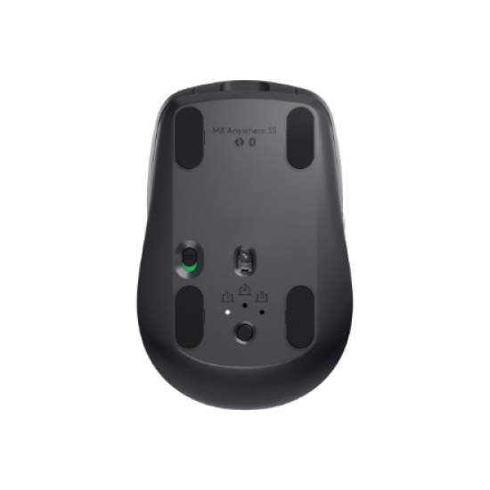 Logitech Logitech MX Anywhere 3S Mouse - RF Wireless + Bluetooth, Laser, 8000 DPI, Graphite | Logitech
