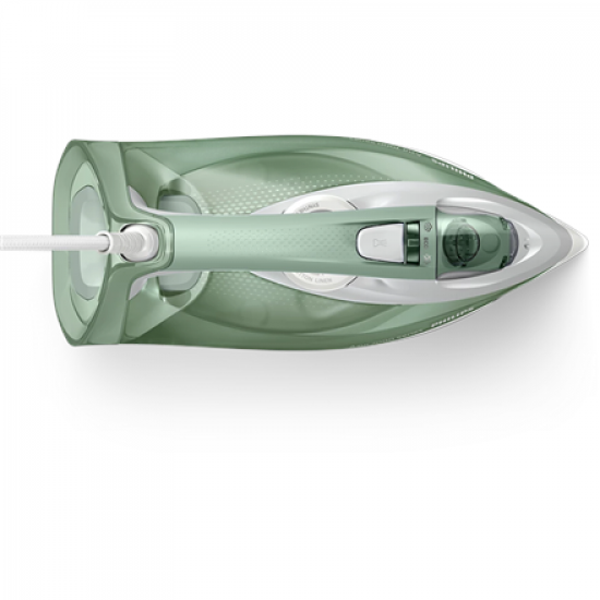 Philips DST7012/70 HV | Steam Iron | 2600 W | Water tank capacity 300 ml | Continuous steam 45 g/min | Steam boost performance 220 g/min | Desert Green/Gray