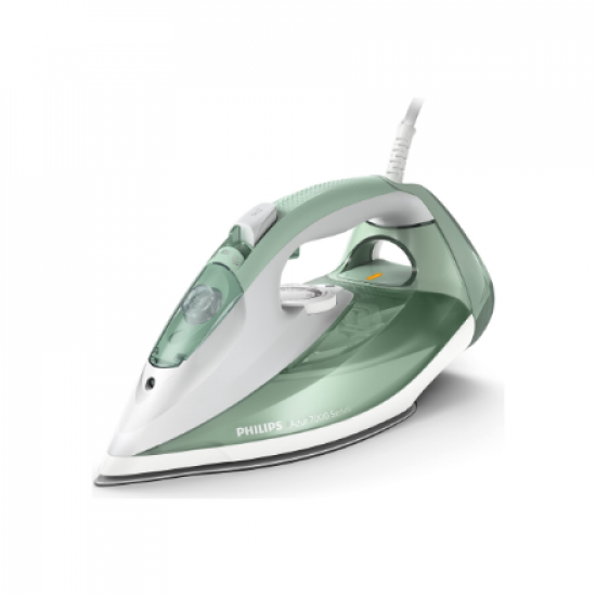 Philips DST7012/70 HV | Steam Iron | 2600 W | Water tank capacity 300 ml | Continuous steam 45 g/min | Steam boost performance 220 g/min | Desert Green/Gray