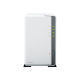 Synology | Tower NAS | DS223j | up to 2 HDD/SSD | Realtek | RTD1619B | Processor frequency 1.7 GHz | 1 GB | DDR4