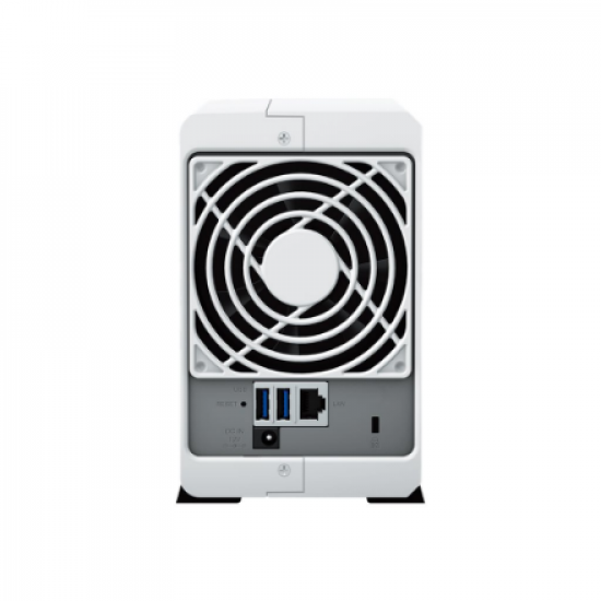 Synology | Tower NAS | DS223j | up to 2 HDD/SSD | Realtek | RTD1619B | Processor frequency 1.7 GHz | 1 GB | DDR4