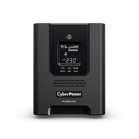 CyberPower | Smart App UPS Systems | PR2200ELCDSL | 2200 VA | 1980 W