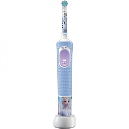 Oral-B | Electric Toothbrush | Vitality PRO Kids Frozen | Rechargeable | For children | Number of brush heads included 1 | Number of teeth brushing modes 2 | Blue