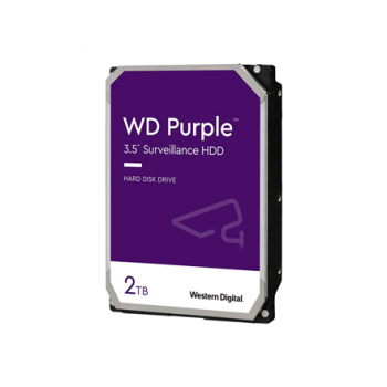 Western Digital | Hard Drive | Purple WD23PURZ | N/A RPM | 2000 GB