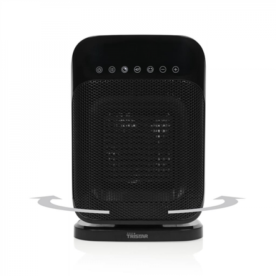 Tristar | KA-5074 | Ceramic heater | 1800 W | Number of power levels 3 | Suitable for rooms up to 20 m² | Black | IP21