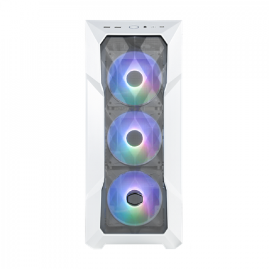 Cooler Master | MasterBox TD500 Mesh V2 | Side window | White | Mid Tower | Power supply included No | ATX