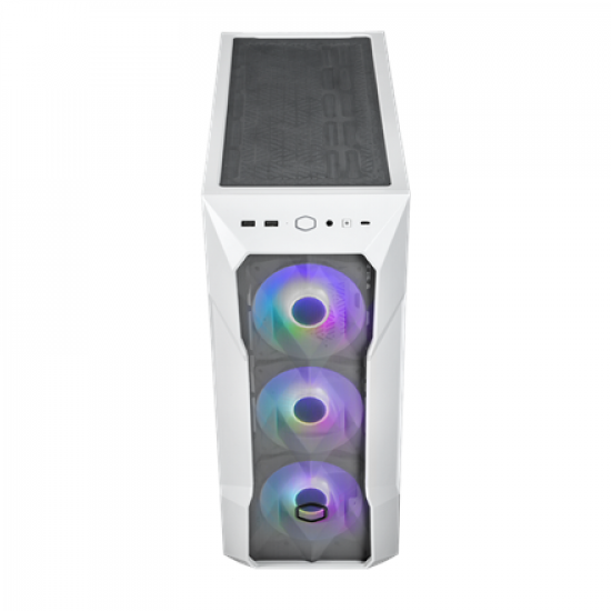 Cooler Master | MasterBox TD500 Mesh V2 | Side window | White | Mid Tower | Power supply included No | ATX