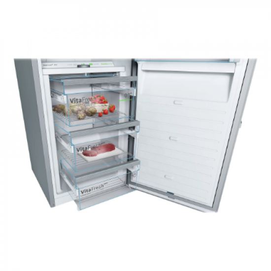Bosch | Refrigerator | KSF36PIDP Series 8 | Energy efficiency class D | Free standing | Larder | Height 186 cm | No Frost system | Fridge net capacity 309 L | 41 dB | Stainless steel