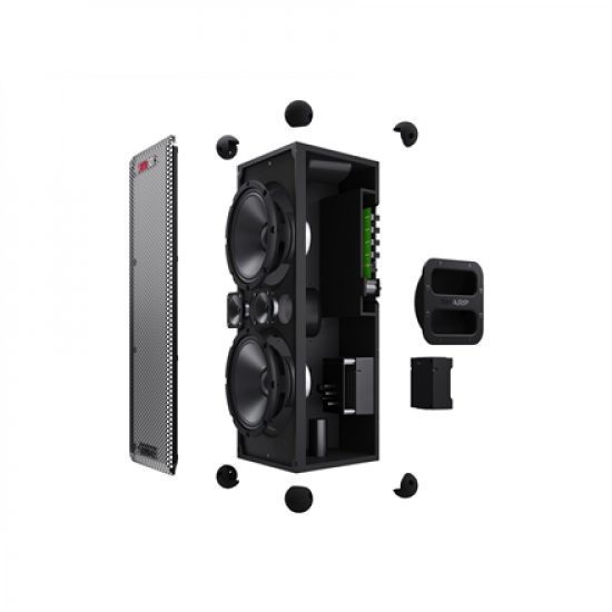 Sharp SumoBox CP-LS100 High Performance Portable Speaker | Sharp | Portable Speaker | SUMOBOX CP-LS100 High Performance | 120 W | Bluetooth | Black | Portable | Wireless connection