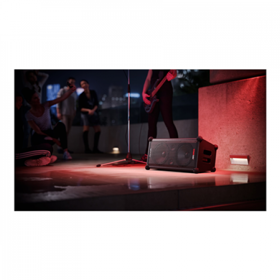 Sharp SumoBox CP-LS100 High Performance Portable Speaker | Sharp | Portable Speaker | SUMOBOX CP-LS100 High Performance | 120 W | Bluetooth | Black | Portable | Wireless connection
