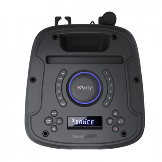 Sharp PS-949 Party Speaker with Built-in Battery | Sharp | Party Speaker | PS-949 XParty Street Beat | 132 W | Waterproof | Bluetooth | Black | Portable | Wireless connection
