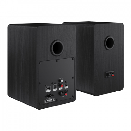 Sharp CP-SS30 Bookshelf Speakers, Black | Sharp | Speakers | CP-SS30(BK) Bookshelf | 60 W | Bluetooth | Black | Wireless connection