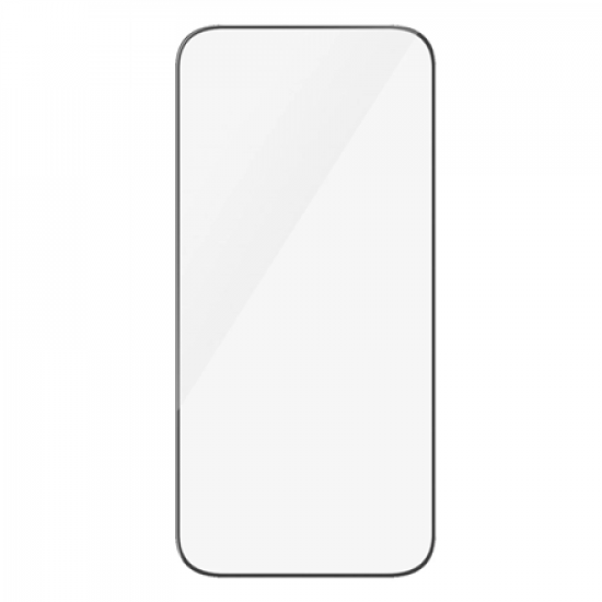 PanzerGlass | Screen protector | Apple | iPhone 15 Pro | Glass | Clear | Easy installation; Fingerprint resistant; Anti-yellowing | Ultra-Wide Fit