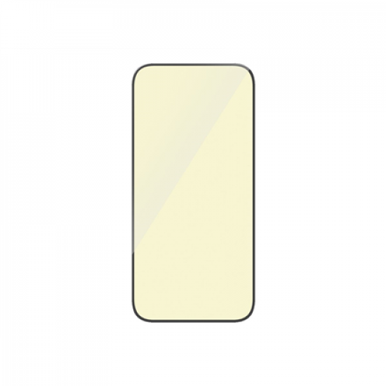 PanzerGlass | Screen protector | Apple | iPhone 15 | Glass | Clear | Ultra-Wide Fit; Easy installation; Fingerprint resistant; Anti-blue light; Anti-reflective; Anti-yellowing | Eyecare