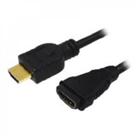 Logilink | HDMI Cable Type A Male - HDMI Type A Female | CH0056 | HDMI Type A Female | HDMI Type A Male | HDMI to HDMI | 2 m