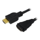 Logilink | HDMI Cable Type A Male - HDMI Type A Female | CH0056 | HDMI Type A Female | HDMI Type A Male | HDMI to HDMI | 2 m