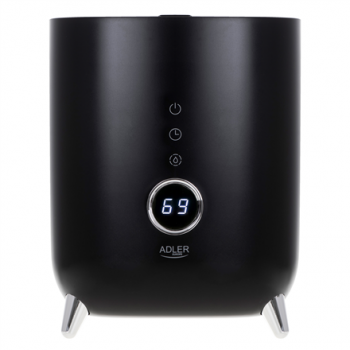 Adler | AD 7972 | Humidifier | 23 W | Water tank capacity 4 L | Suitable for rooms up to 35 m² | Ultrasonic | Humidification capacity 150-300 ml/hr | Black