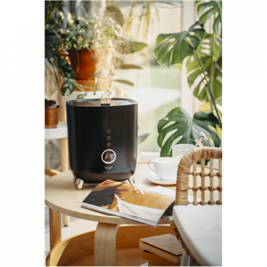 Adler | AD 7972 | Humidifier | 23 W | Water tank capacity 4 L | Suitable for rooms up to 35 m² | Ultrasonic | Humidification capacity 150-300 ml/hr | Black