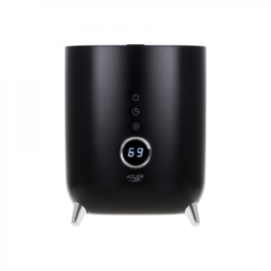 Adler | AD 7972 | Humidifier | 23 W | Water tank capacity 4 L | Suitable for rooms up to 35 m² | Ultrasonic | Humidification capacity 150-300 ml/hr | Black