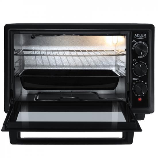 Adler | Electric Oven | AD 6023 | 26 L | 1500 W | Black