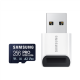 Samsung | MicroSD Card with Card Reader | PRO Ultimate | 256 GB | microSDXC Memory Card | Flash memory class U3, V30, A2
