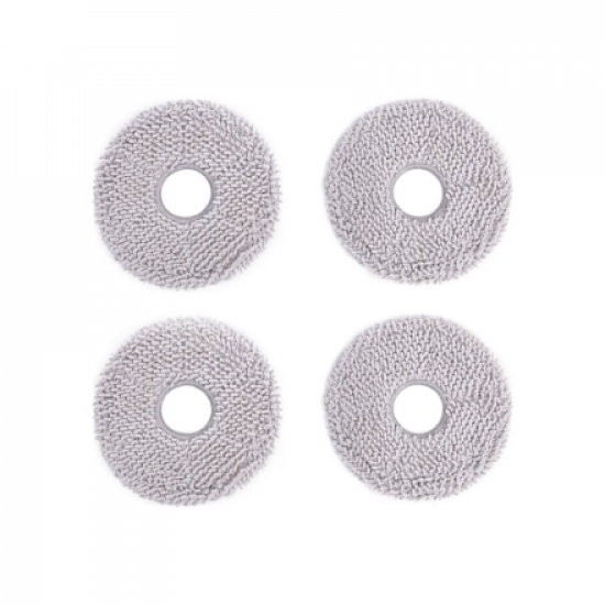 Ecovacs | Washable Improved Mopping Pads for OZMO Turbo Mopping Systems of X1 OMNI/X1 TURBO/T10 TURBO/ T20 OMNI/X2 OMNI | D-WP04-0012 | 4 pc(s)