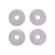 Ecovacs | Washable Improved Mopping Pads for OZMO Turbo Mopping Systems of X1 OMNI/X1 TURBO/T10 TURBO/ T20 OMNI/X2 OMNI | D-WP04-0012 | 4 pc(s)
