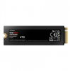 Samsung | 990 PRO with Heatsink | 4000 GB | SSD form factor M.2 2280 | Solid-state drive interface M.2 NVME | Read speed 7450 MB/s | Write speed 6900 MB/s