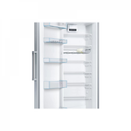 Bosch | Refrigerator | KSV33VLEP | Energy efficiency class E | Free standing | Larder | Height 176 cm | 39 dB | Stainless Steel