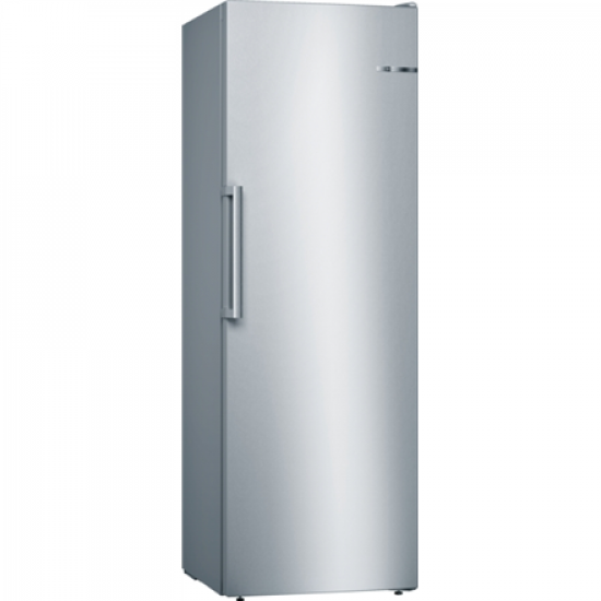 Bosch | Freezer | GSN33VLEP | Energy efficiency class E | Upright | Free standing | Height 176 cm | Total net capacity 225 L | No Frost system | Stainless Steel