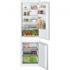 Bosch | Refrigerator | KIN86NSE0 | Energy efficiency class E | Built-in | Combi | Height 177.2 cm | No Frost system | Fridge net capacity 184 L | Freezer net capacity 76 L | 35 dB | White