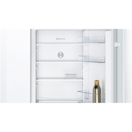Bosch | Refrigerator | KIV865SE0 | Energy efficiency class E | Built-in | Combi | Height 177.2 cm | Fridge net capacity 183 L | Freezer net capacity 84 L | 35 dB | White