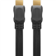 Goobay | High Speed HDMI Flat Cable with Ethernet | 61279 | HDMI male (type A) | HDMI (type A) | HDMI to HDMI | 2 m