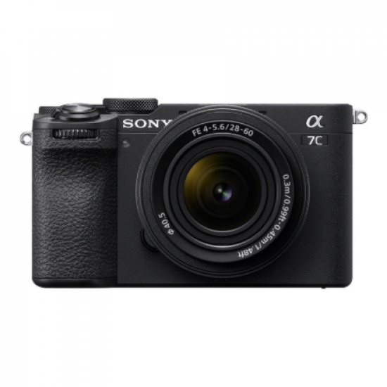 Sony | Full-Frame Camera kit with 28-60mm Lens | Alpha A7C II | Mirrorless Camera Kit | 33 MP | ISO sensitivity (max) 204800 | Wi-Fi | Fast Hybrid AF | Magnification 0.70 x | Viewfinder | CMOS | Black